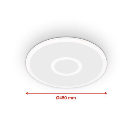 Telefunken 319306TF - LED RGBW Φωτιστικό dimming LED/22W/230V 2700-6500K + τηλεχειριστήριο