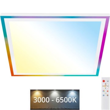 Telefunken 321206TF - LED RGBW Dimmable φωτιστικό οροφής LED/18W/230V 3000-6500K + τηλεχειριστήριο