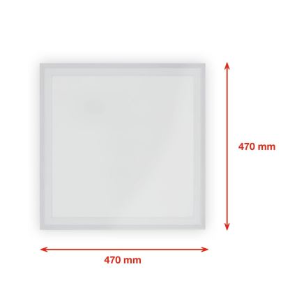 Telefunken 321206TF - LED RGBW Dimmable φωτιστικό οροφής LED/18W/230V 3000-6500K + τηλεχειριστήριο