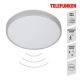 Telefunken 601604TF - Φωτιστικό οροφής μπάνιου LED με αισθητήρα LED/12W/230V IP44 διάμετρος 29 cm