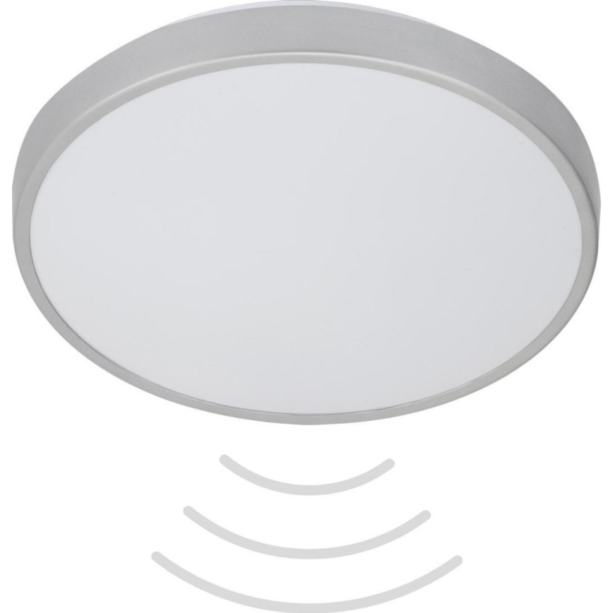 Telefunken 601604TF - Φωτιστικό οροφής μπάνιου LED με αισθητήρα LED/12W/230V IP44 διάμετρος 29 cm