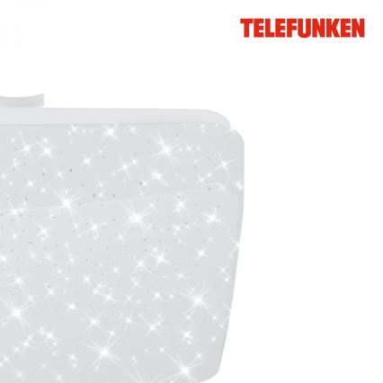 Telefunken 601906TF - Φωτιστικό οροφής LED με αισθητήρα LED/12W/230V 4000K