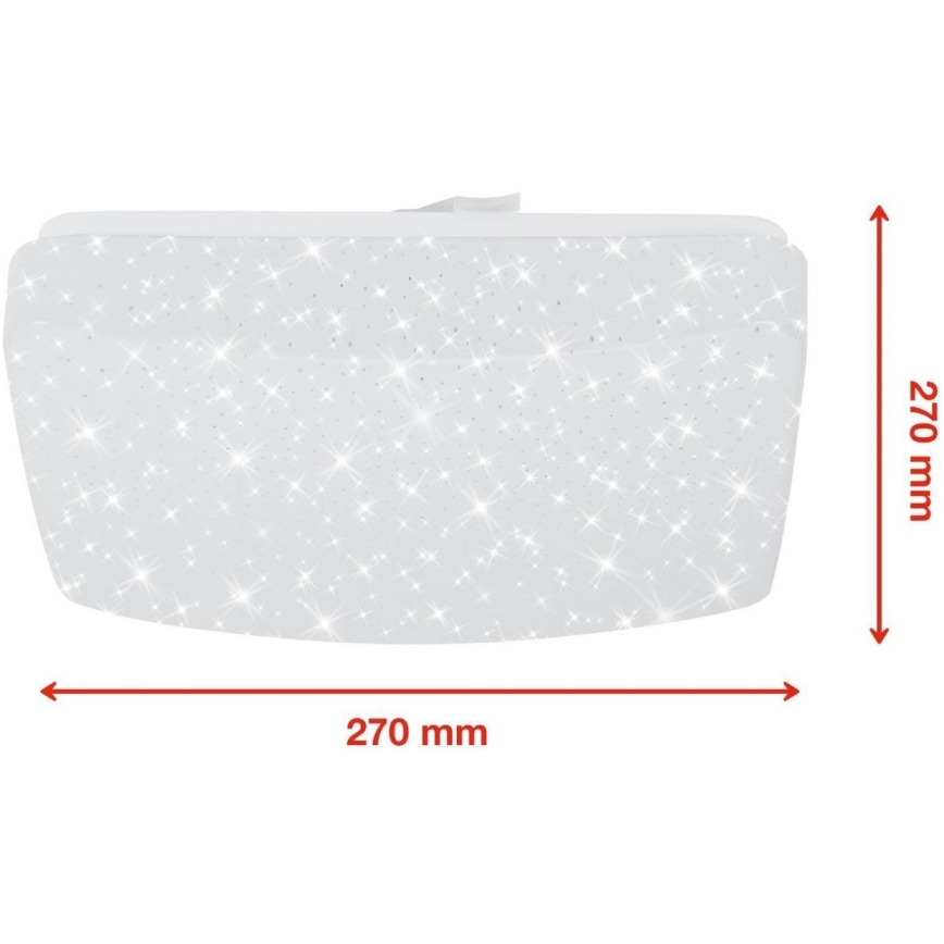 Telefunken 601906TF - Φωτιστικό οροφής LED με αισθητήρα LED/12W/230V 4000K