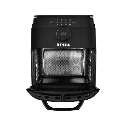 TESLA Electronics AirCook & Grill - Έξυπνος πολυλειτουργικός ψηφιακός φριτέζα αέρα 12 λτ 1800W/230V Wi-Fi