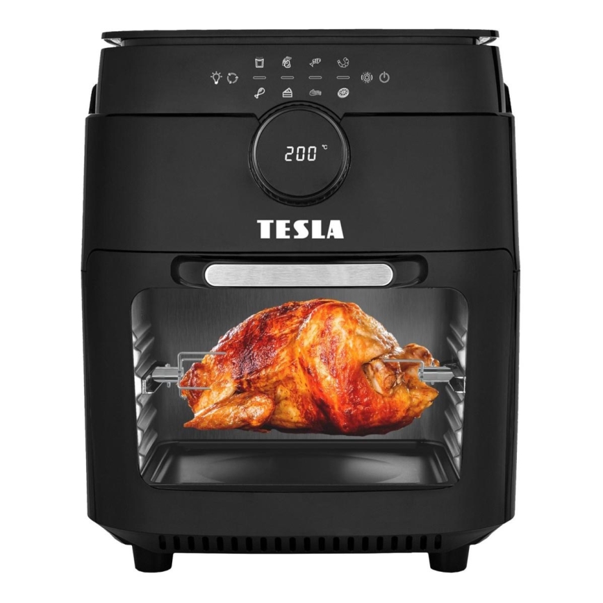 TESLA Electronics AirCook & Grill - Πολυλειτουργική ψηφιακή φριτέζα & γκριλ θερμού αέρα 12 l 1800W/230V Wi-Fi