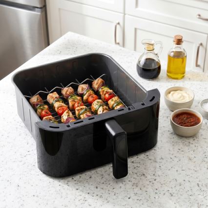 TESLA Electronics AirCook - Φριτέζα αέρος με τρεις ζώνες 14,5 l 2800W/230V μαύρη