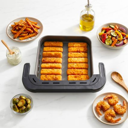 TESLA Electronics AirCook - Φριτέζα αέρος με τρεις ζώνες 14,5 l 2800W/230V μαύρη