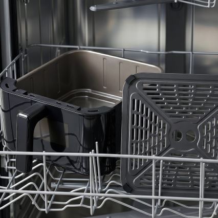 TESLA Electronics AirCook - Φριτέζα αέρος με τρεις ζώνες 14,5 l 2800W/230V μαύρη