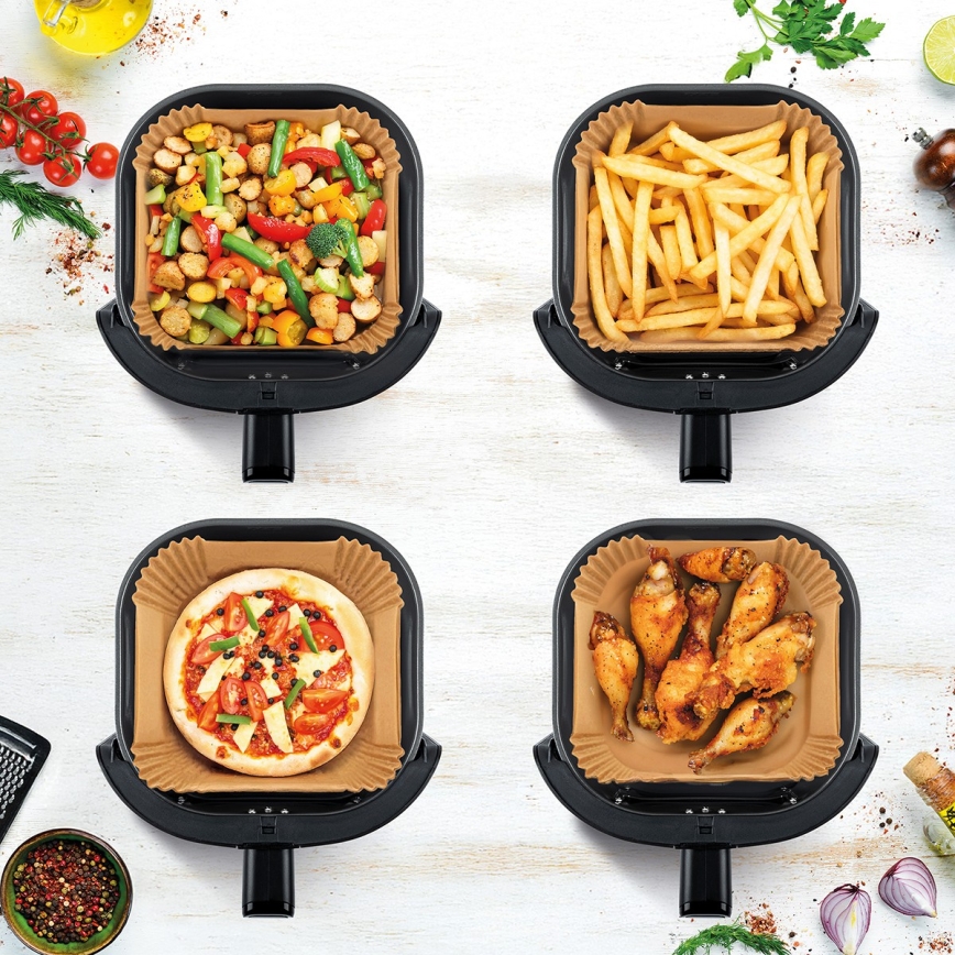 TESLA Electronics AirCook - Φριτέζα με ζεστό αέρα 4,4 l 1450W/230V μαύρη