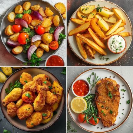 TESLA Electronics AirCook - Πολυλειτουργική διπλή ψηφιακή φριτέζα αέρος 10 λτ 2400W/230V