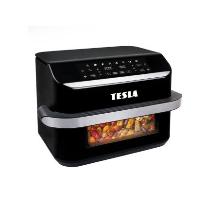 TESLA Electronics AirCook - Πολυλειτουργική διπλή ψηφιακή φριτέζα αέρος 10 λτ 2400W/230V