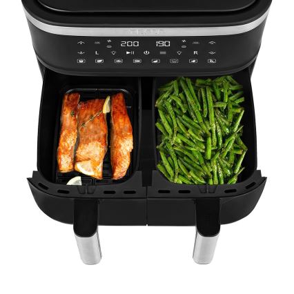 TESLA Electronics AirCook-Πολυλειτουργική διπλή ψηφιακή φριτέζα αέρος 7,6 l 2850W/230V