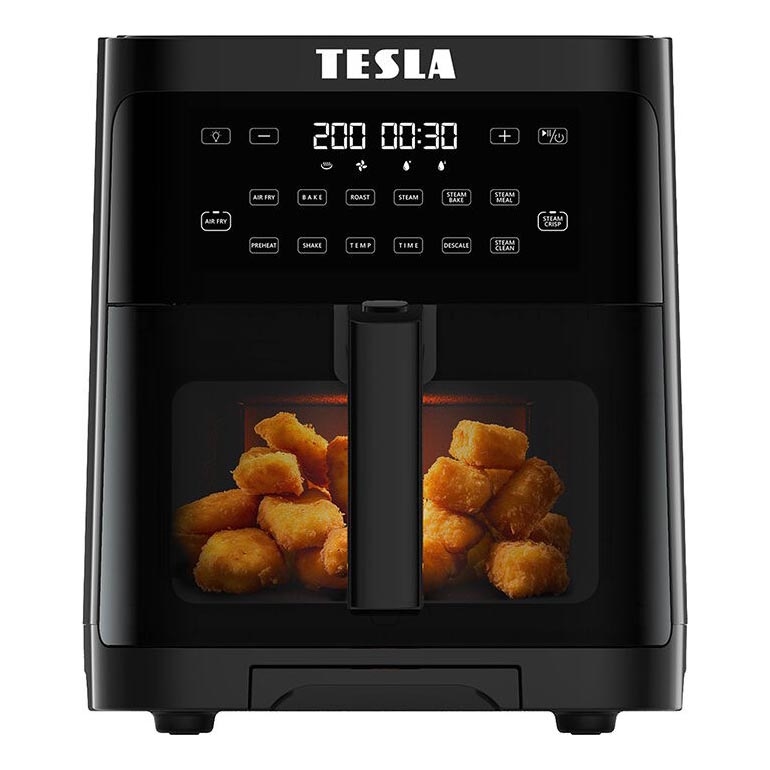 TESLA Electronics AirCook - Πολυλειτουργική φριτέζα αέρος κα ατμομάγειρας 5 l 1500W/230V