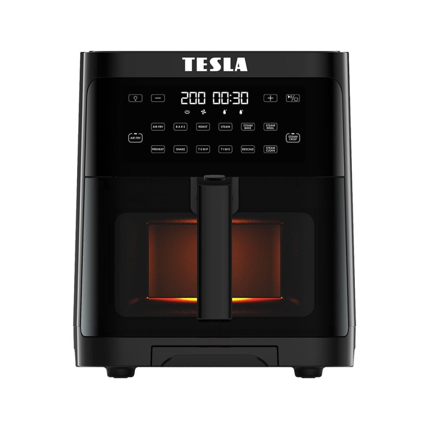 TESLA Electronics AirCook - Πολυλειτουργική φριτέζα αέρος κα ατμομάγειρας 5 l 1500W/230V