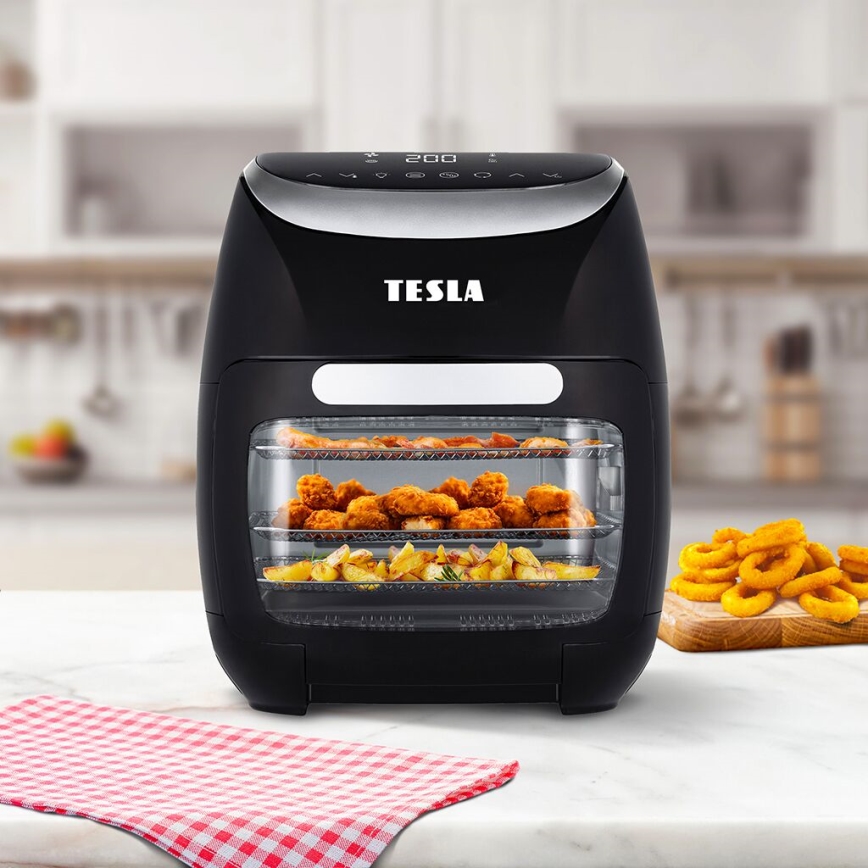 TESLA Electronics AirCook - Πολυλειτουργική ψηφιακή φριτέζα αέρος 11 l 2000W/230V