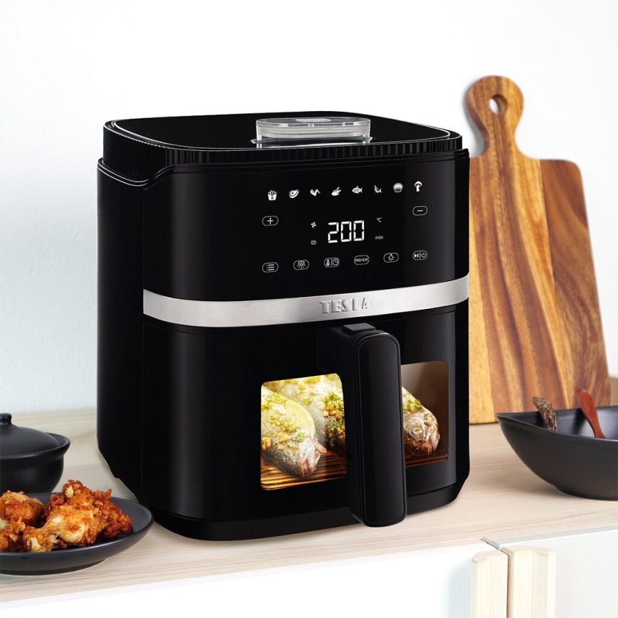 TESLA Electronics AirCook - Πολυλειτουργική ψηφιακή φριτέζα αέρος 5 l 1500W/230V