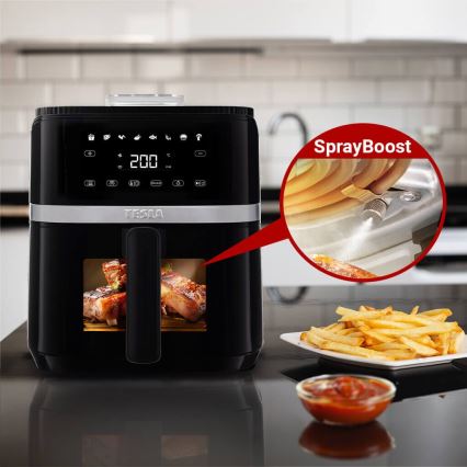 TESLA Electronics AirCook - Πολυλειτουργική ψηφιακή φριτέζα αέρος 5 l 1500W/230V