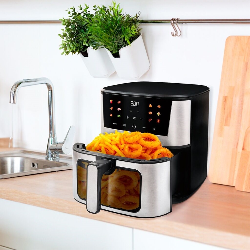 TESLA Electronics AirCook - Πολυλειτουργική ψηφιακή φριτέζα αέρος 7 l 1600W/230V