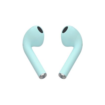 TESLA Electronics - Ασύρματα ακουστικά 300 mAh + 2x 25 mAh IPX4 τιρκουάζ