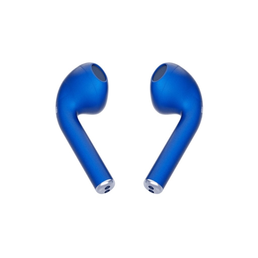 TESLA Electronics - Ασύρματα ακουστικά 300 mAh + 2x 25 mAh IPX4 μπλε