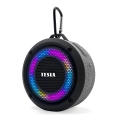 TESLA Electronics - Ασύρματο ηχείο LED RGB 5W/1200 mAh/3,7V IPX7 γκρι