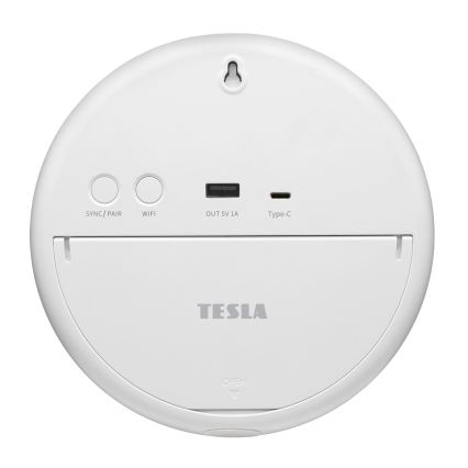 TESLA Electronics Device - Έξυπνος μετεωρολογικός σταθμός με αισθητήρα, μπαταρία 400 mAh, Wi-Fi Tuya, προστασία IP44