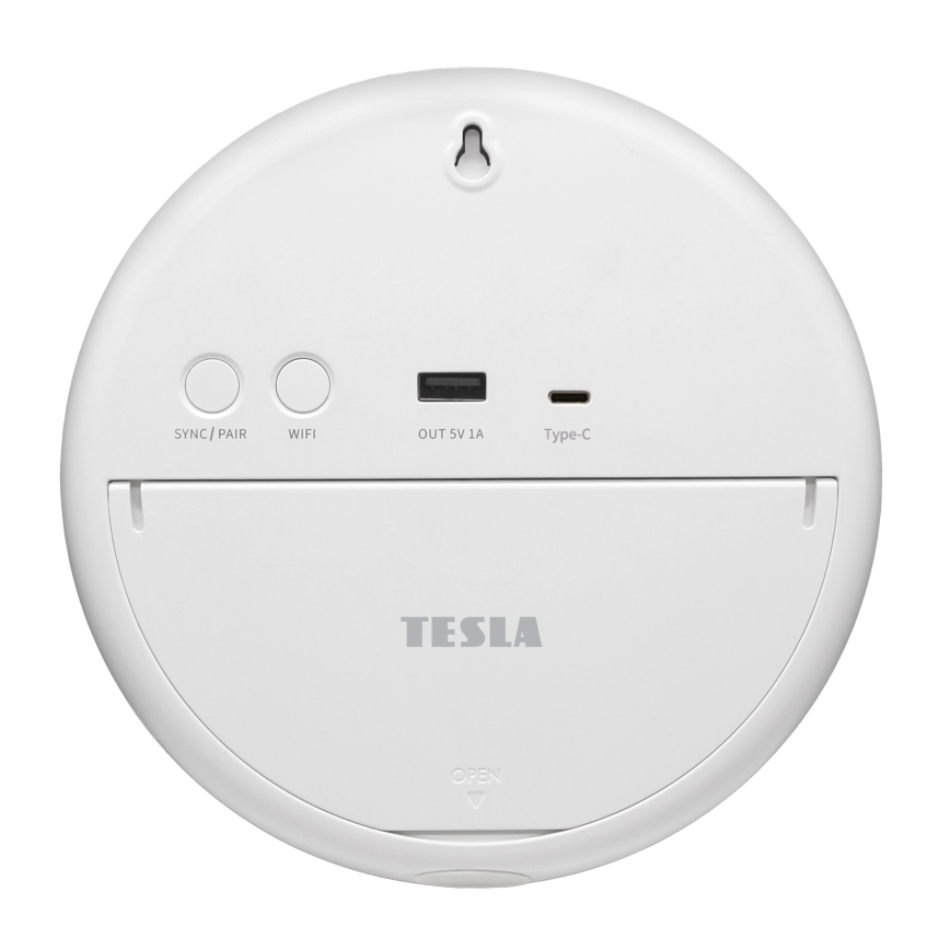 TESLA Electronics Device - Έξυπνος μετεωρολογικός σταθμός με αισθητήρα, μπαταρία 400 mAh, Wi-Fi Tuya, προστασία IP44