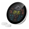 TESLA Electronics Device - Έξυπνος μετεωρολογικός σταθμός με αισθητήρα, μπαταρία 400 mAh, Wi-Fi Tuya, προστασία IP44