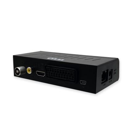 TESLA Electronics - Δέκτης DVB-T2 H.265 (HEVC), HDMI-CEC, 2xAAA + τηλεχειριστήριο