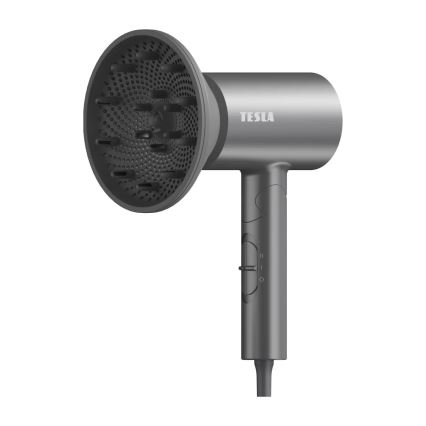 TESLA Electronics MyCare - Αναδιπλούμενο πιστολάκι μαλλιών 1800W/230V γκρι