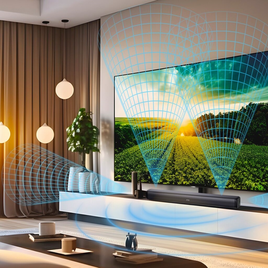 TESLA Electronics PrimeSound - Dolby Atmos ηχόμπαρα 2.1 230W/230V + τηλεχειριστήριο