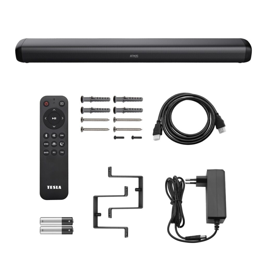 TESLA Electronics PrimeSound - Dolby Atmos ηχόμπαρα 2.1 230W/230V + τηλεχειριστήριο