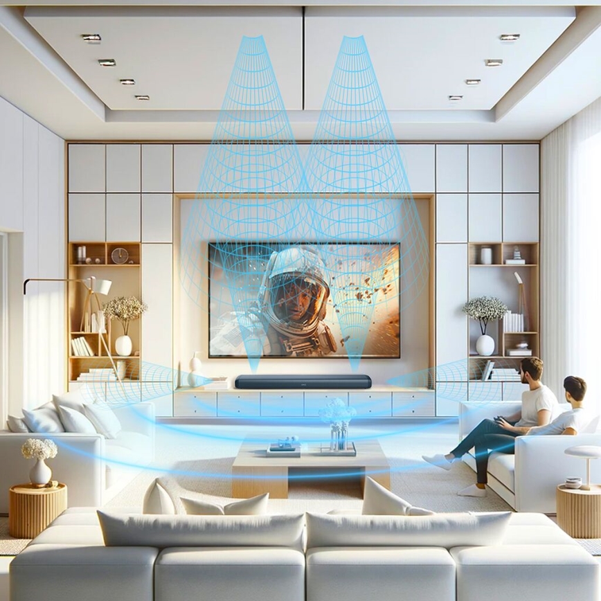 TESLA Electronics PrimeSound - Dolby Atmos ηχόμπαρα 2.1 230W/230V + τηλεχειριστήριο
