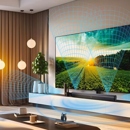 TESLA Electronics PrimeSound - Dolby Atmos ηχόμπαρα 2.1 230W/230V + τηλεχειριστήριο