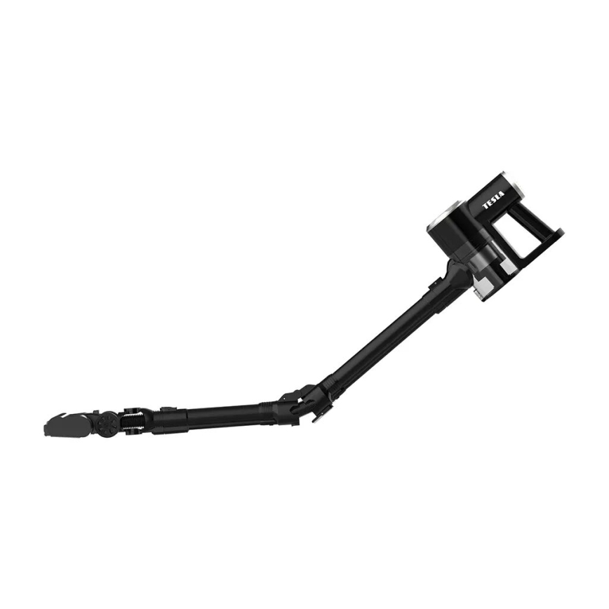 TESLA Electronics PureStar - Ευέλικτη ασύρματη ράβδος ηλεκτρικής σκούπας 2 σε 1 150W/2200 mAh μαύρο