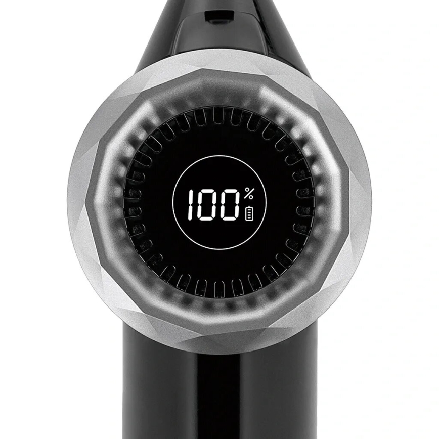 TESLA Electronics PureStar - Ευέλικτη ασύρματη ράβδος ηλεκτρικής σκούπας 2 σε 1 150W/2200 mAh μαύρο