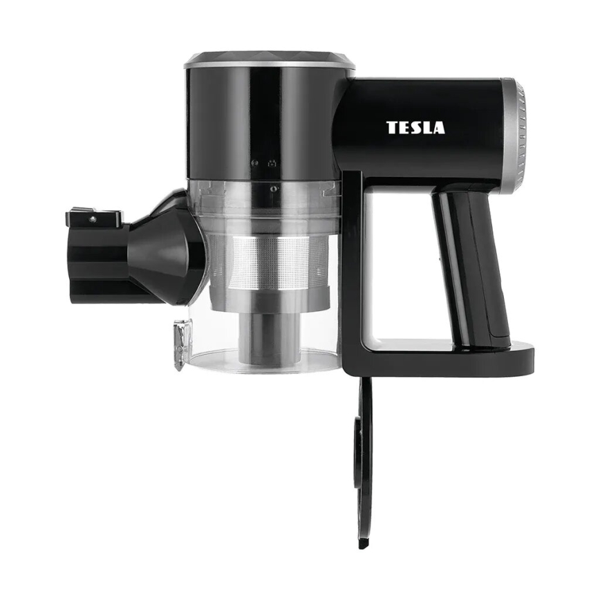 TESLA Electronics PureStar - Ευέλικτη ασύρματη ράβδος ηλεκτρικής σκούπας 2 σε 1 150W/2200 mAh μαύρο