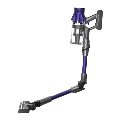 TESLA Electronics PureStar - Ευέλικτη ασύρματη ράβδος ηλεκτρική σκούπα 2 σε 1 250W/2200 mAh γκρι/μωβ