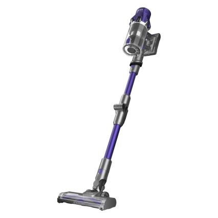 TESLA Electronics PureStar - Ευέλικτη ασύρματη ράβδος ηλεκτρική σκούπα 2 σε 1 250W/2200 mAh γκρι/μωβ