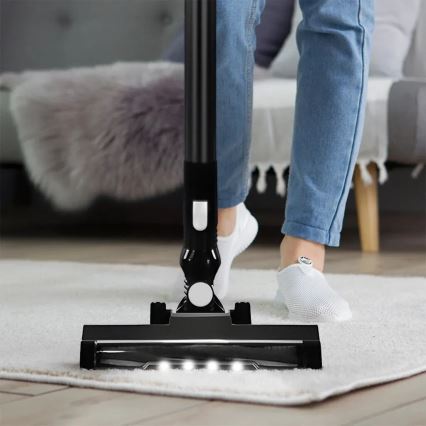 TESLA Electronics PureStar - Εύκαμπτο cordless stick vacuum cleaner 2σε1 150W/2200 mAh μαύρο