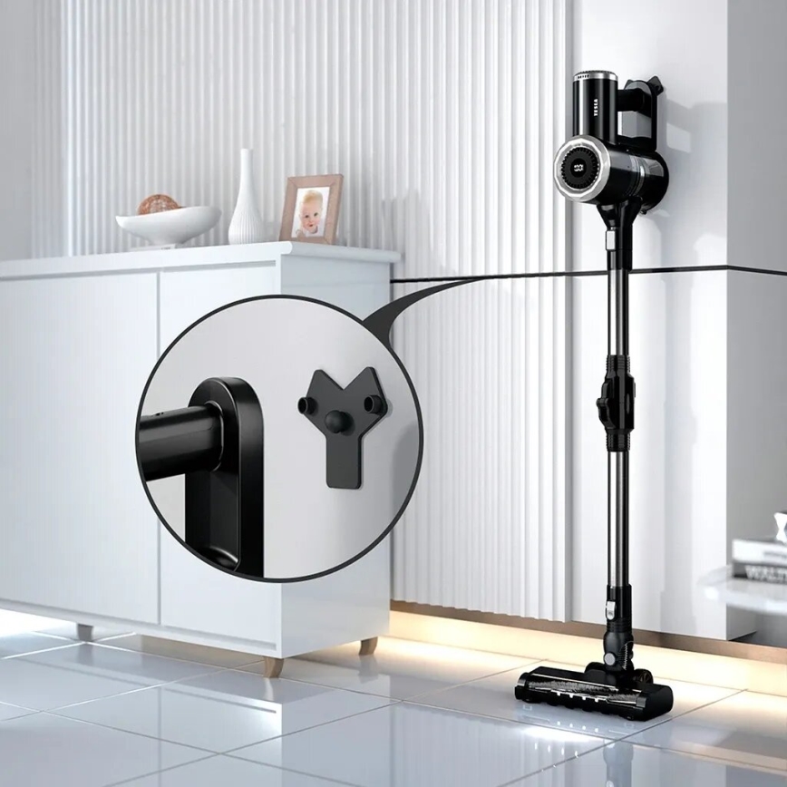 TESLA Electronics PureStar - Εύκαμπτο cordless stick vacuum cleaner 2σε1 150W/2200 mAh μαύρο