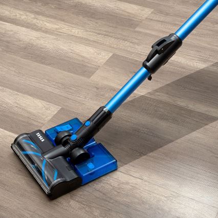 TESLA Electronics PureStar - Εύκαμπτο cordless stick vacuum cleaner 3σε1 300W/2200 mAh μαύρο/μπλε