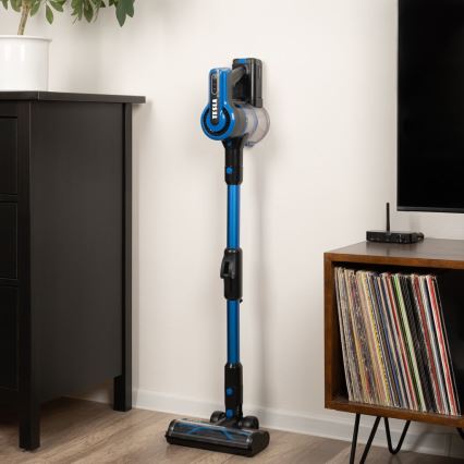 TESLA Electronics PureStar - Εύκαμπτο cordless stick vacuum cleaner 3σε1 300W/2200 mAh μαύρο/μπλε