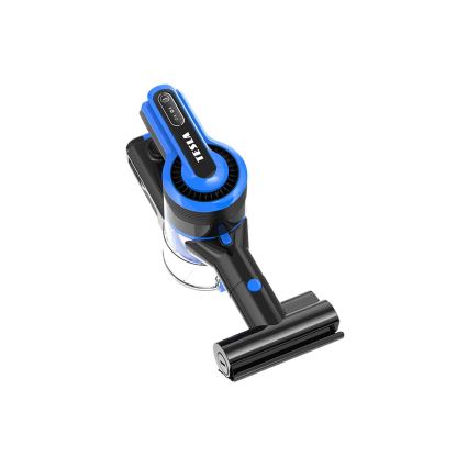 TESLA Electronics PureStar - Εύκαμπτο cordless stick vacuum cleaner 3σε1 300W/2200 mAh μαύρο/μπλε