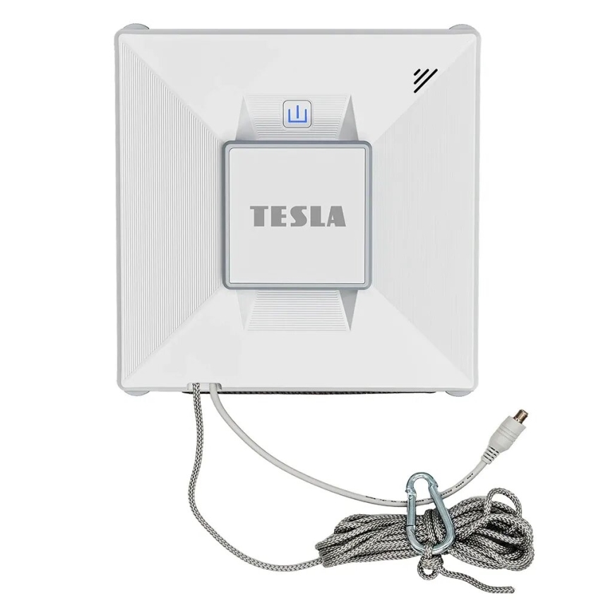 TESLA Electronics RoboStar - Έξυπνος καθαριστής παραθύρων με ψεκασμό νερού 72W/230V/650 mAh Wi-Fi + τηλεχειριστήριο