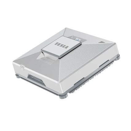 TESLA Electronics RoboStar - Έξυπνος καθαριστής παραθύρων με ψεκασμό νερού 72W/230V/650 mAh Wi-Fi + τηλεχειριστήριο