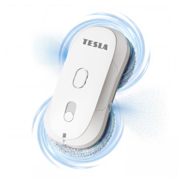 TESLA Electronics RoboStar - Καθαριστής παραθύρων με ψεκασμό νερού 72W/230V/500 mAh + τηλεχειριστήριο