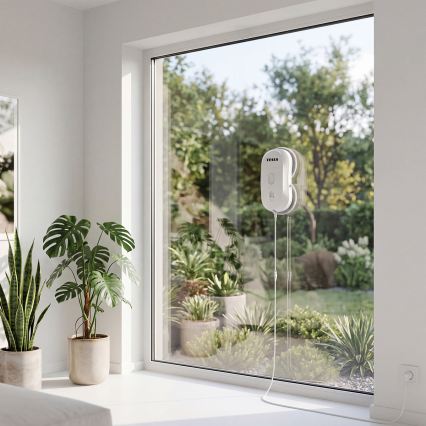 TESLA Electronics RoboStar - Καθαριστής παραθύρων με ψεκασμό νερού 72W/230V/500 mAh + τηλεχειριστήριο