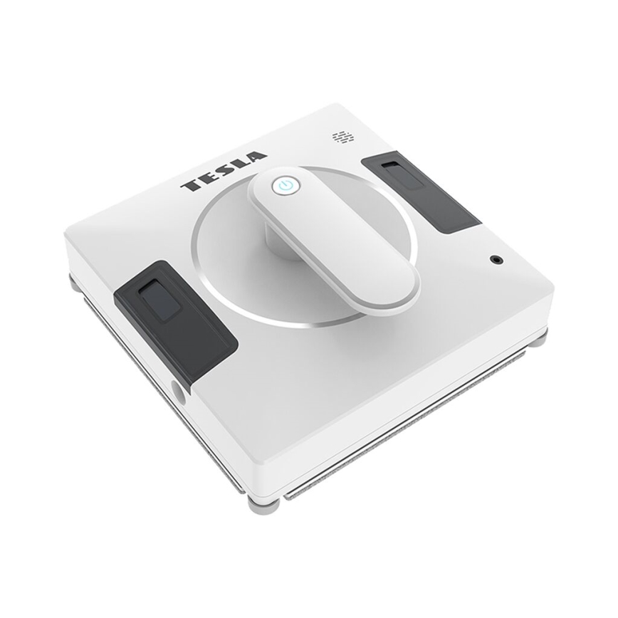 TESLA Electronics RoboStar - Έξυπνος καθαριστής παραθύρων με διπλή ψεκαστική λειτουργία νερού 72W/230V/500 mAh Wi-Fi + τηλεχειριστήριο