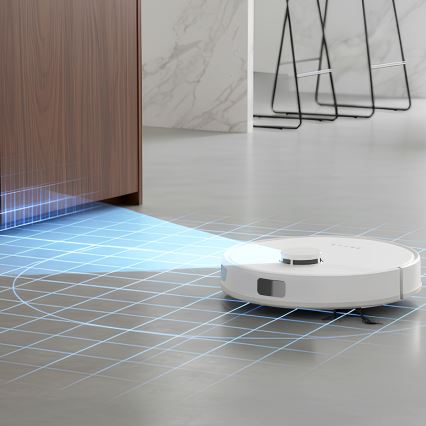 TESLA Electronics RoboStar - Έξυπνη ρομποτική σκούπα 3 σε 1, 3200 mAh, Wi‑Fi, λευκή